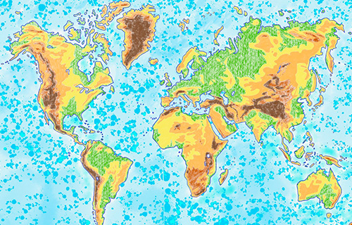 Poesía para pasear o mundo