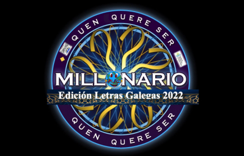 Imaxe Quen quere ser millonario? Edición Letras 2022