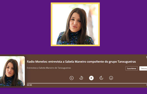 Entrevista a Sabela Maneiro (Tanxugueiras)