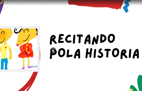 Recitando pola Historia