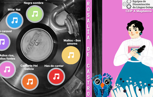 Rosalía de Castro cantada