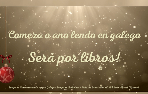 Comeza o ano lendo. Será por palabras?