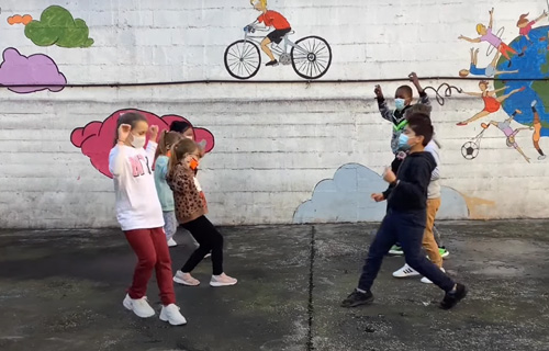 Escenificación da canción 