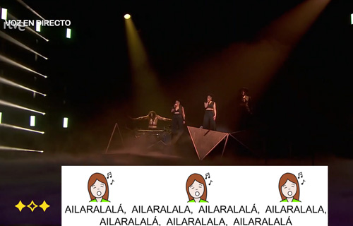 Tanxugueiras: Terra (adaptación en pictogramas)