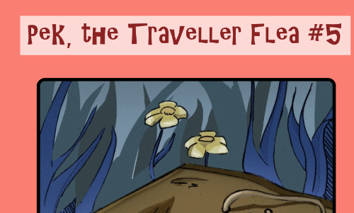 Pek, a pulga viaxeira