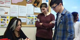 Visita de Elena Gallego