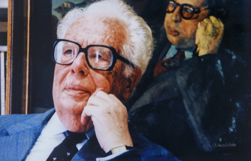 Retratos de autor: Francisco Fernández del Riego fotografado por Xurxo Lobato