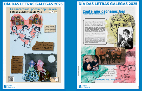 Imaxe Mostras gañadoras do Concurso-Exposición Letras Galegas 2025