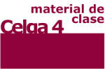 Materiais de clase do Celga 4