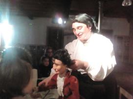 A viaxe de Rosalía en Guitiriz