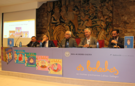 Presentación da nova serie infantil inspirada nas figuras homenaxeadas pola RAG
