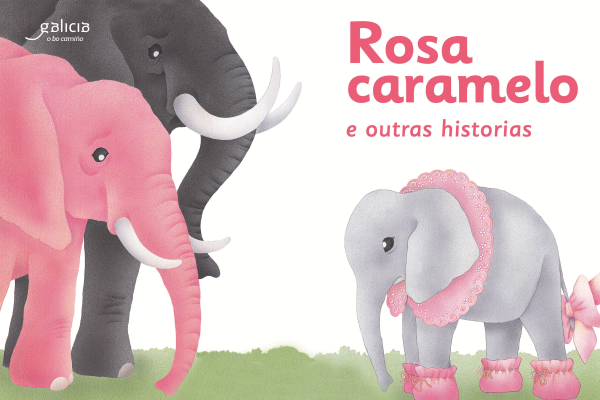 Rosa Caramelo. Detalle do cartel