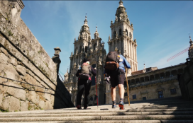 O Camiño Primitivo. Prot Comunicación e Boneca Lareta