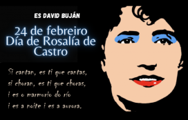 24 de febreiro, Dia de Rosalía de Castro