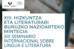 XIII Seminario Internacional sobre Lingua e Literatura