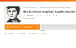 Mes da Ciencia en Galego: Ángeles Alvariño