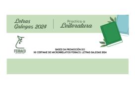 XII Certame de Microrrelatos Feiraco. Letras Galegas 2024. Edición Leiteratura