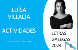 Biografía e actividades con pictogramas sobre Luísa Villalta
