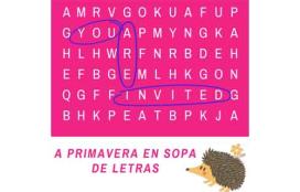 A primavera en sopa de letras