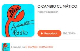 Varios pódcast sobre o cambio climático